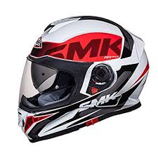 SMK Helmet Twister Logo Gloss Red (GL132)