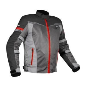 Rynox AIR GT V3 Riding Jacket – Black Red