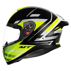 MT Helmet Thunder3 Pro Damer – Neon Black (Gloss)
