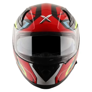 Axor Apex Road Trip Gloss Black Red Helmet