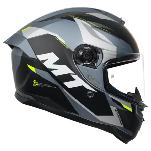 MT Helmet Hummer B Nighthawk – Matt Grey