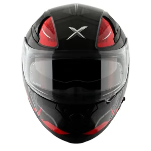 Axor Apex Hunter Helmet – Gloss Black Red