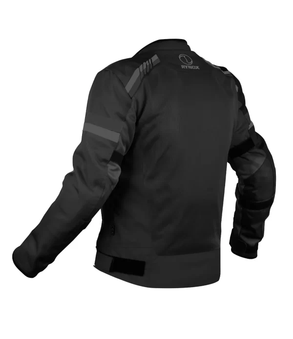 Rynox Air GT 4 Riding Jacket - Black Grey - Image 2