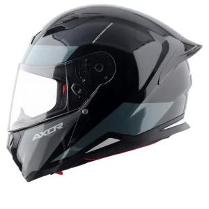 Axor Hunter Turbo Helmet – Gloss Black Grey