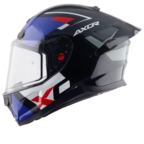 Axor Saber XSport Helmet - Gloss Black Blue - Image 3