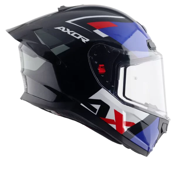 Axor Saber XSport Helmet - Gloss Black Blue - Image 7