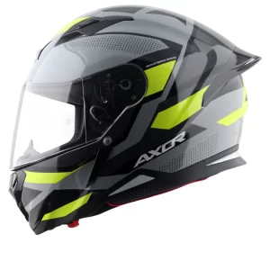 Axor Hunter Cornet Helmet – Gloss Nardo Grey Neon Yellow