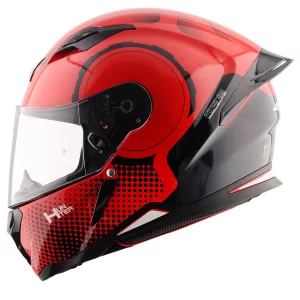 Axor Hunter Spear Helmet – Gloss Red Black