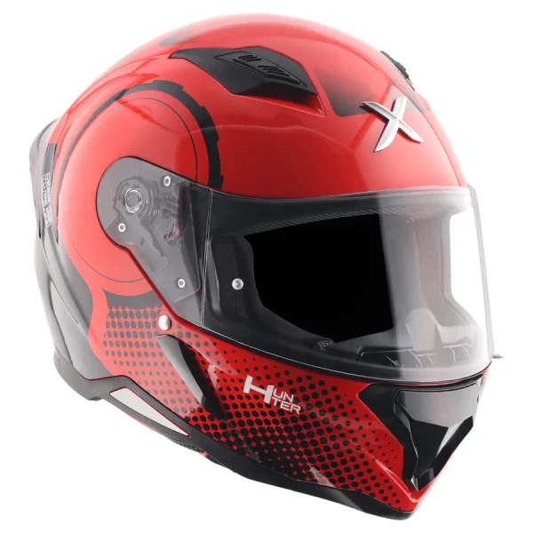 Axor Hunter Spear Helmet - Gloss Red Black - Image 8