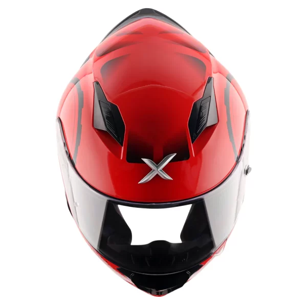 Axor Hunter Spear Helmet - Gloss Red Black - Image 9