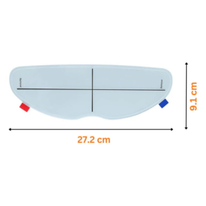 Mototech Anti Fog Visor Insert – Universal – Clear