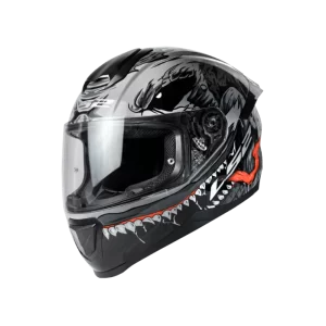 LS2 FF352 Flash Monster – Gloss Black Grey