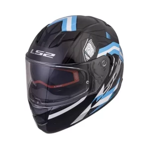 LS2 FF320 Stream Evo Reflex Black Blue