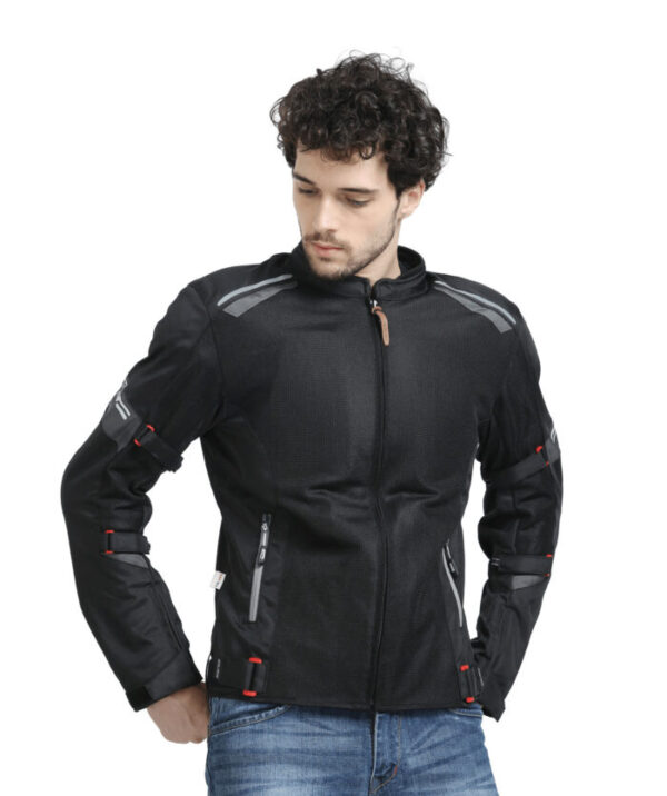 Solace Air-X Jacket V3 (Black & Grey) - Image 2