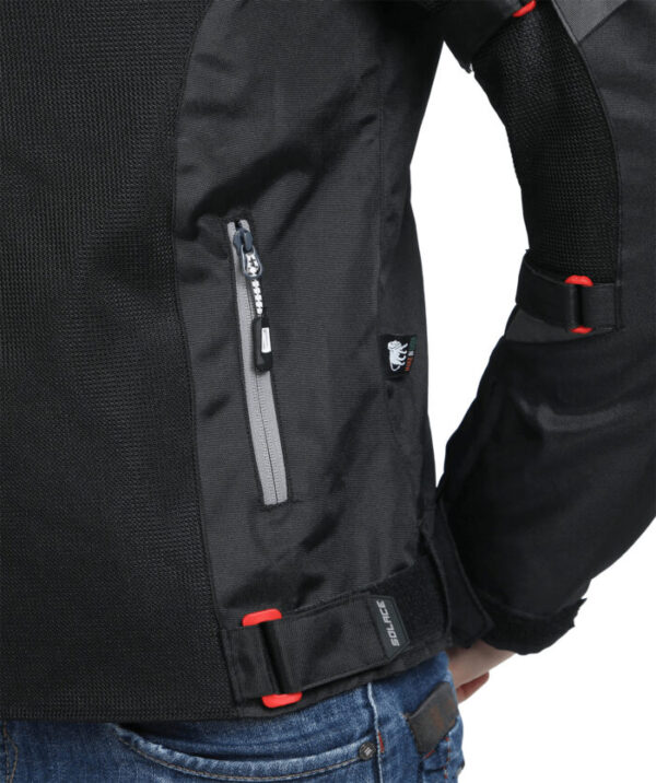 Solace Air-X Jacket V3 (Black & Grey) - Image 8