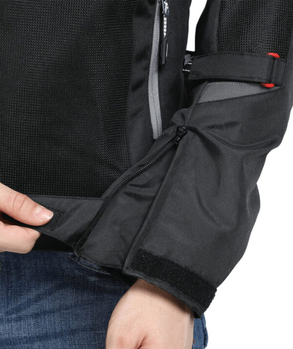 Solace Air-X Jacket V3 (Black & Grey) - Image 7