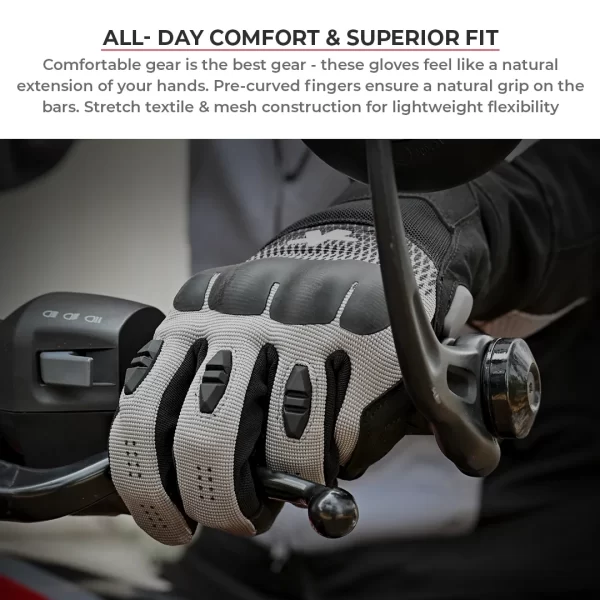 Viaterra Miller Urban Motorcycle Riding Gloves - Image 6