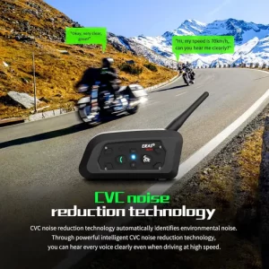 Ejeas V6 Pro Plus Multi Rider Helmet Intercom