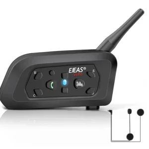Ejeas V6 Pro Plus Multi Rider Helmet Intercom