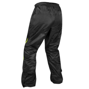 Rynox H2GO Pro Rain Pant – Black Hi-Viz Green
