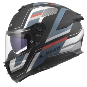 FF320 Stream II Vintage Matt Black Grey Red