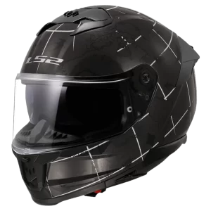 LS2 FF320 Stream II Worldmap – Gloss Black 7C