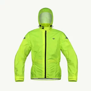 Viaterra M200 Compact Motorcycle Rain Jacket for Urban Monsoon Riding