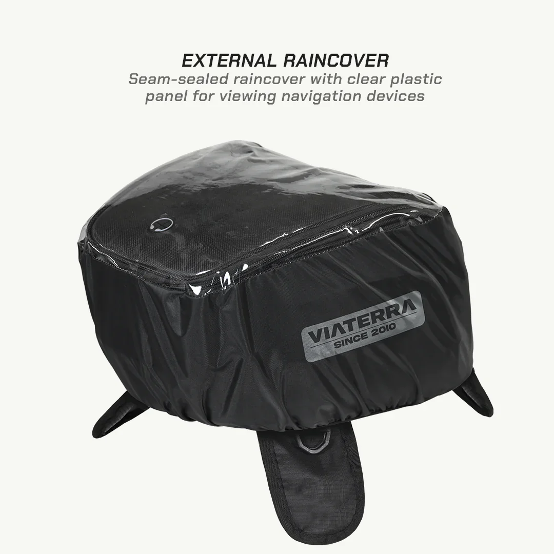 Viaterra Oxus Universal Motorcycle Tank Bag (Strap Based) - Image 11