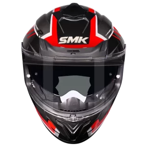 SMK Helmet Typhoon Aerot GL632 – Gloss Black Red