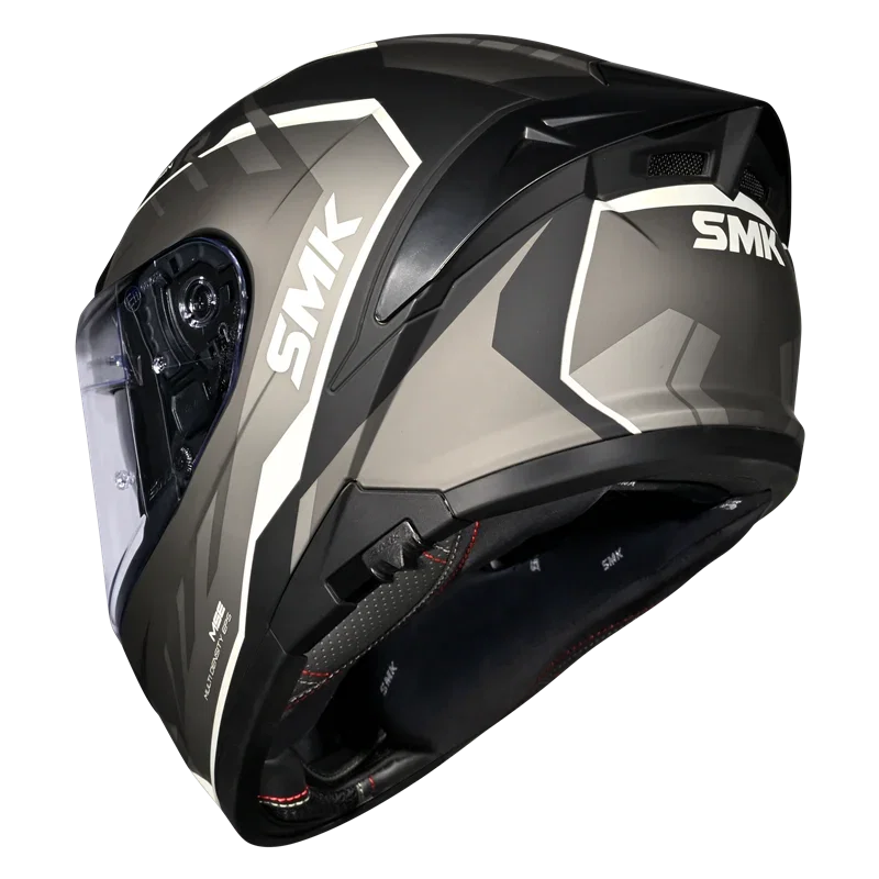 SMK Helmet Typhoon Aerot GL266 - Gloss Grey - Image 4