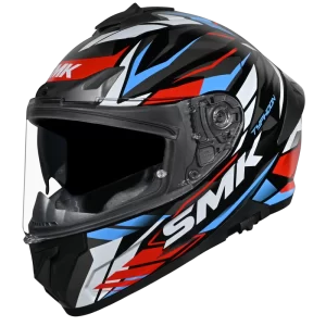 SMK Helmet Typhoon Rival GL213 – Gloss White Blue Red