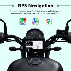 Simtac Motorcycle GPS CarPlay & Android Auto System – M2