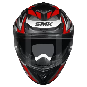 SMK Helmet Typhoon Rival MA263 – Matt Grey Red