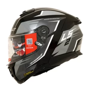 LS2 FF320 Stream II Meteor – Black Grey